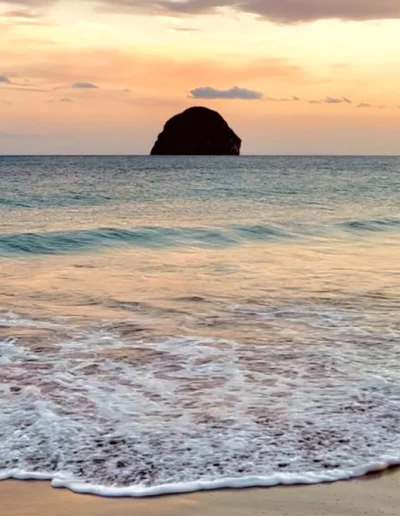 Rocher du diamant en martinique