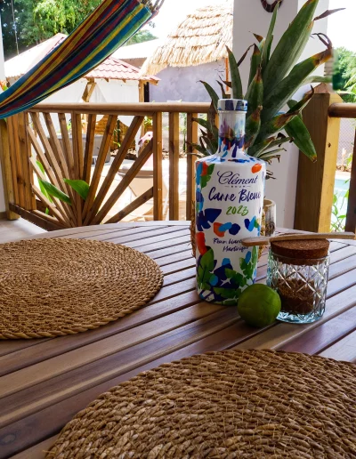 Coco Soley terrasse kaz Papaye